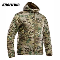 KIICEILING K-ESG Multicam Tactical Jackets For Men Winter Warm Waterproof Camouflage Parkas Women's Coats Down Clothing 1