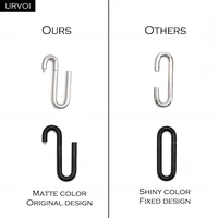 Bracelet océan URVOI pour Apple Watch Ultra 3 2 bracelet série 11 10 9 8 SE bracelet de Sport pour iWatch bracelet en Silicone boucle noire 49mm 4