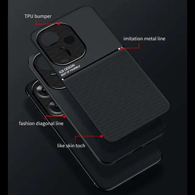 Xiaomi Poco Rugged Non-Slip Magnetic Case 4