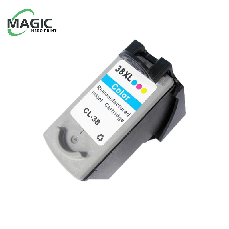 Cartuchos de Tinta para Impressora Canon Pg37 cl 38 Pg37 Cl38 Pixma Mp140 Mp190 Mp210 Mp220 Mp420 Ip1800 Ip2600 Mx300 Mx310 - Imagem 2