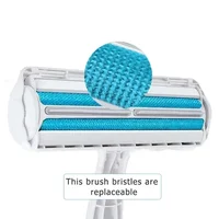 One Hand Operate Way Pet Hair Remover Roller Removing Dog Cat Self Cleaning Lint Pet Hair Remover Pet Hair Remov Cleaning 2