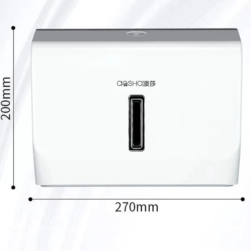 Kitchen Tissue Dispenser Luxury Paper Towel Dispenser High Quality ABS Tissue Box Wall Mounted Punch Free for Toilet 5