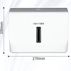 Kitchen Tissue Dispenser Luxury Paper Towel Dispenser High Quality ABS Tissue Box Wall Mounted Punch Free for Toilet 5
