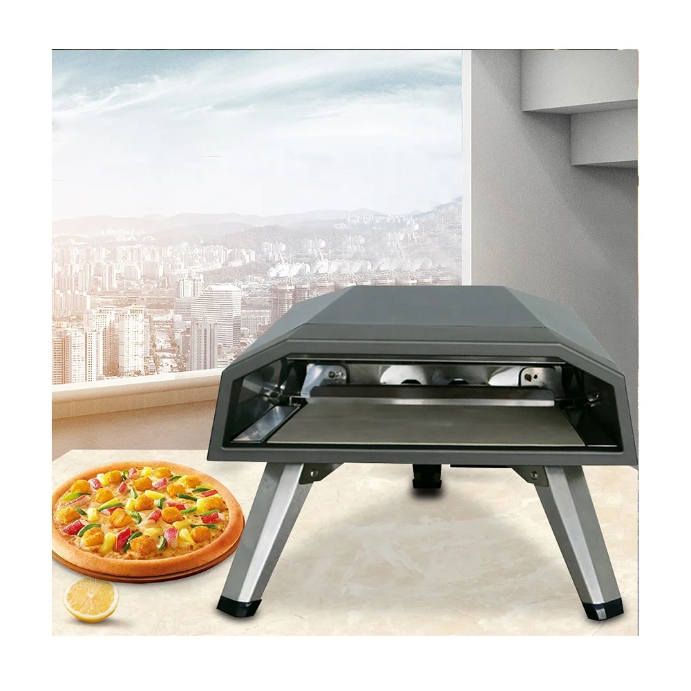 Multi-fuction Stainless Steel Toaster Oven Steak Maker Gas Pizza Ovens