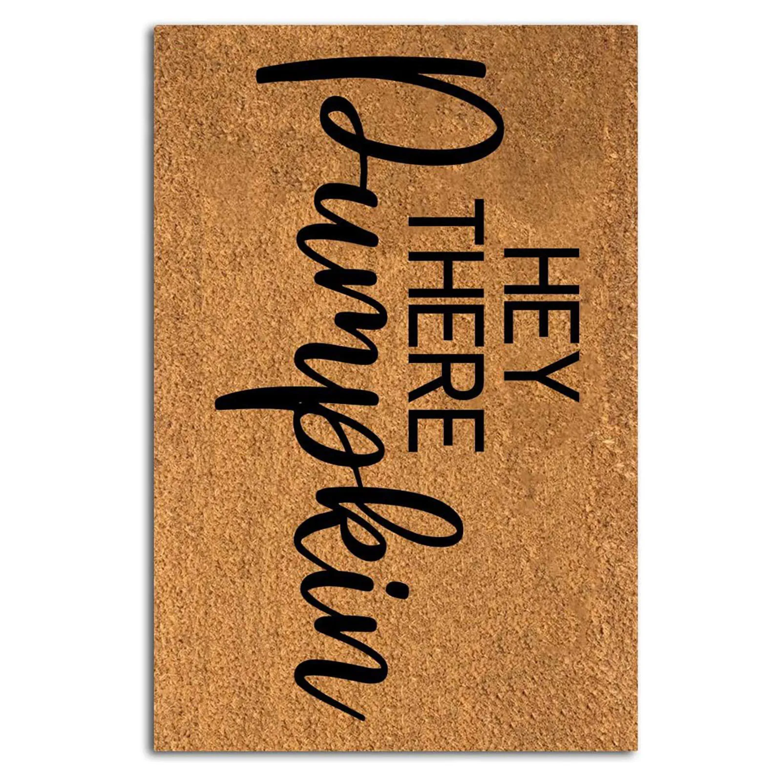 

Hey There Pumpkin Doormat Home Decor Low-Profile Floor Mat Fall Door Mat for Home Entrance