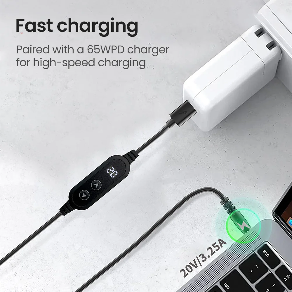 Type C To DC Cable 5V/9V/12V/15V/20V Boost Line 8 Adapters For Wifi Router