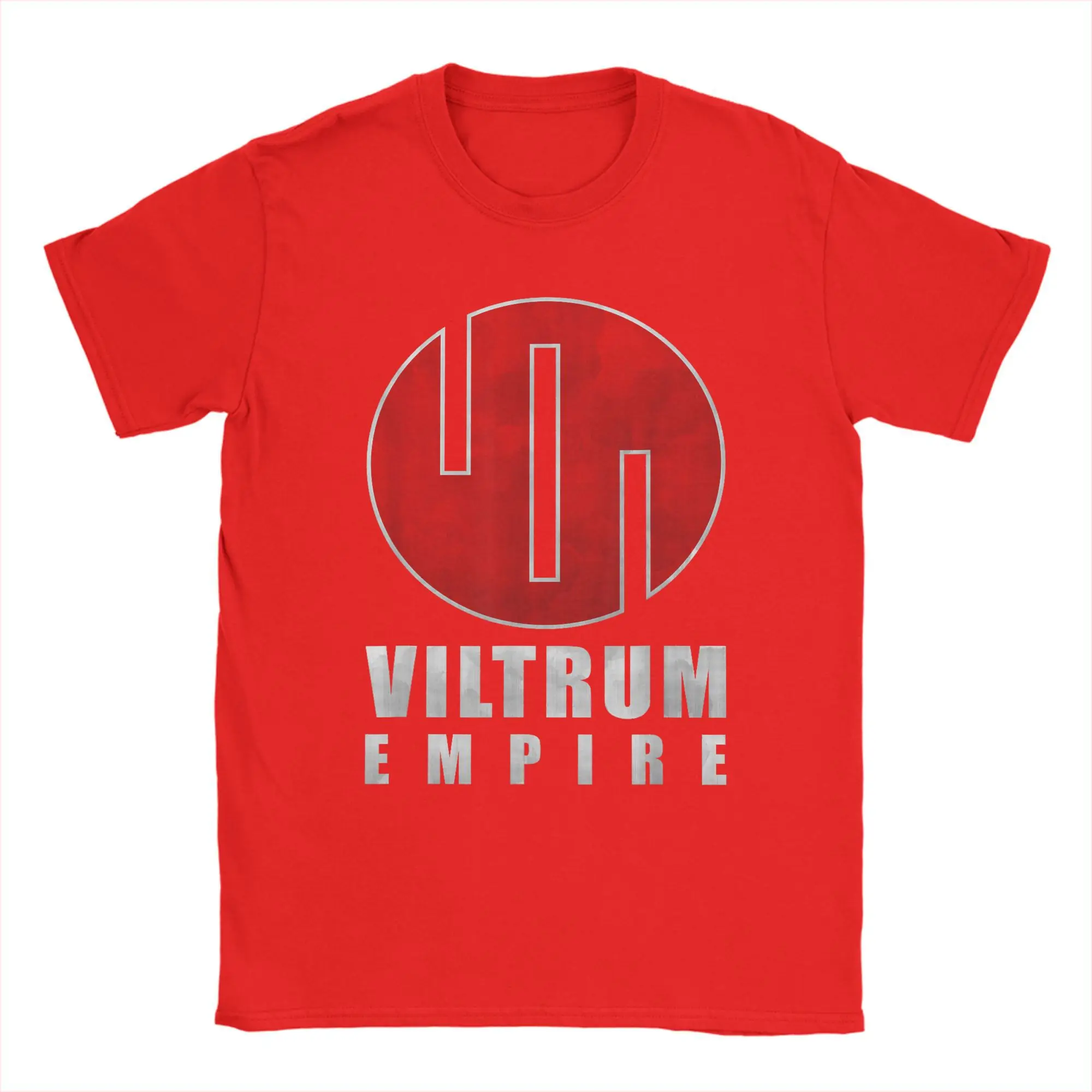 Invincible Viltrum Empire Vintage Logo Men's Cotton Crew Neck T-Shirt
