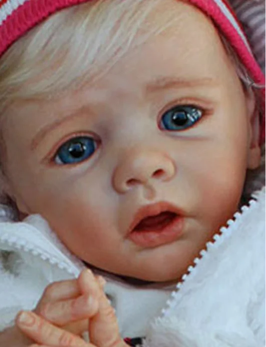 FBBD 20inch Reborn Doll Kit Ella Rare Limited Sold out Edition Lifelike Soft Touch with Body and eyes ella