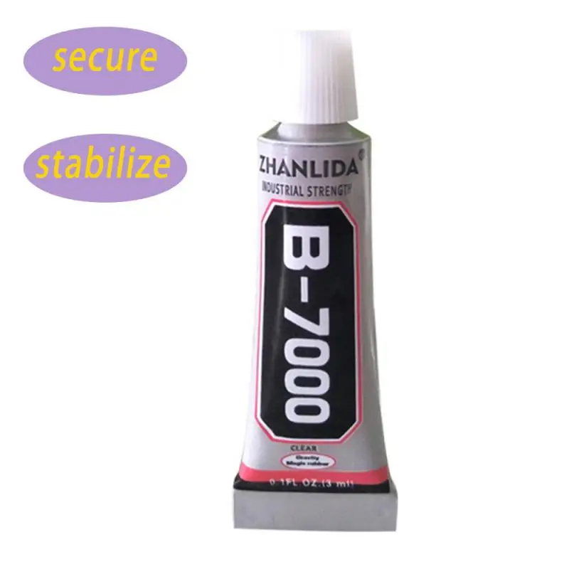 3ML 50ML 110ML B7000 Clear Contact Phone Repair Adhesive Universal Glass Plastic Home DIY Glue B-7000 With Precision Applicators