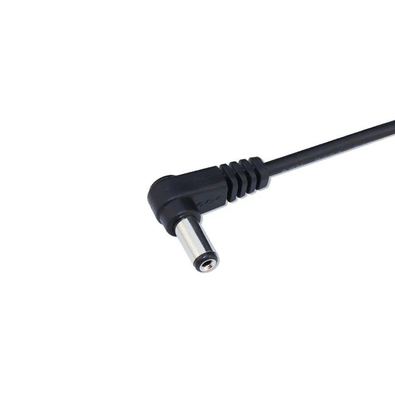 USB to DC Power cord 2M Cable 1PCS 2PCS 5PCS USB revolution DC elbow 90 degree right angle 5.5*2.1