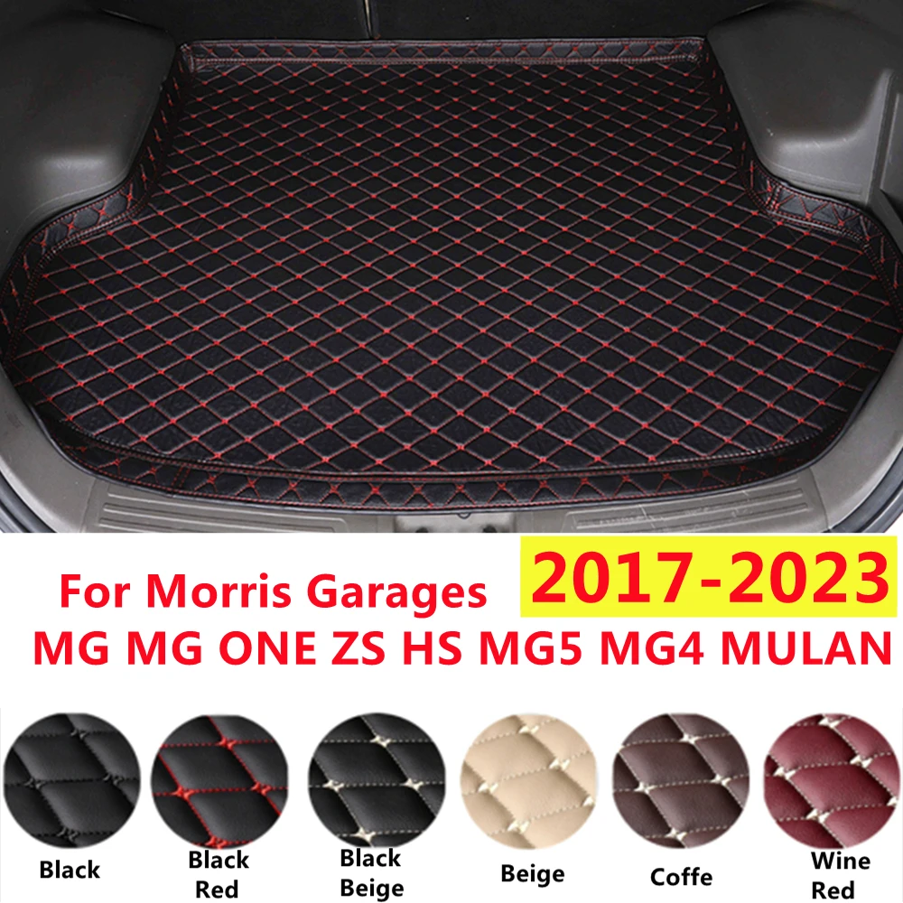 Sj Professional Xpe Leather High Side Car Trunk Mat Tail Liner Posteriore Cargo Pad Adatto Per Morris Garage Mg One Zs Hs Mg5 Mg4 Mulan