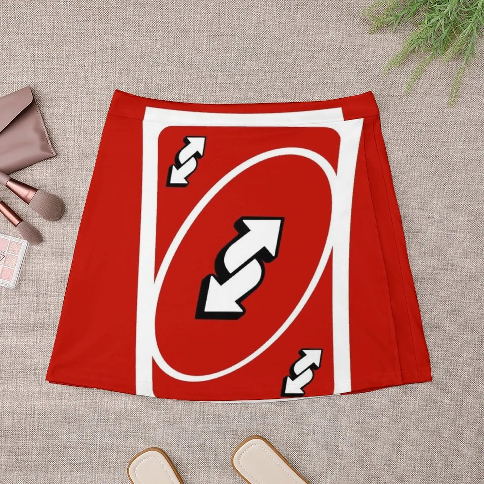 UNO reverse card Mini Skirt korean style clothing Woman short skirt girls skirt