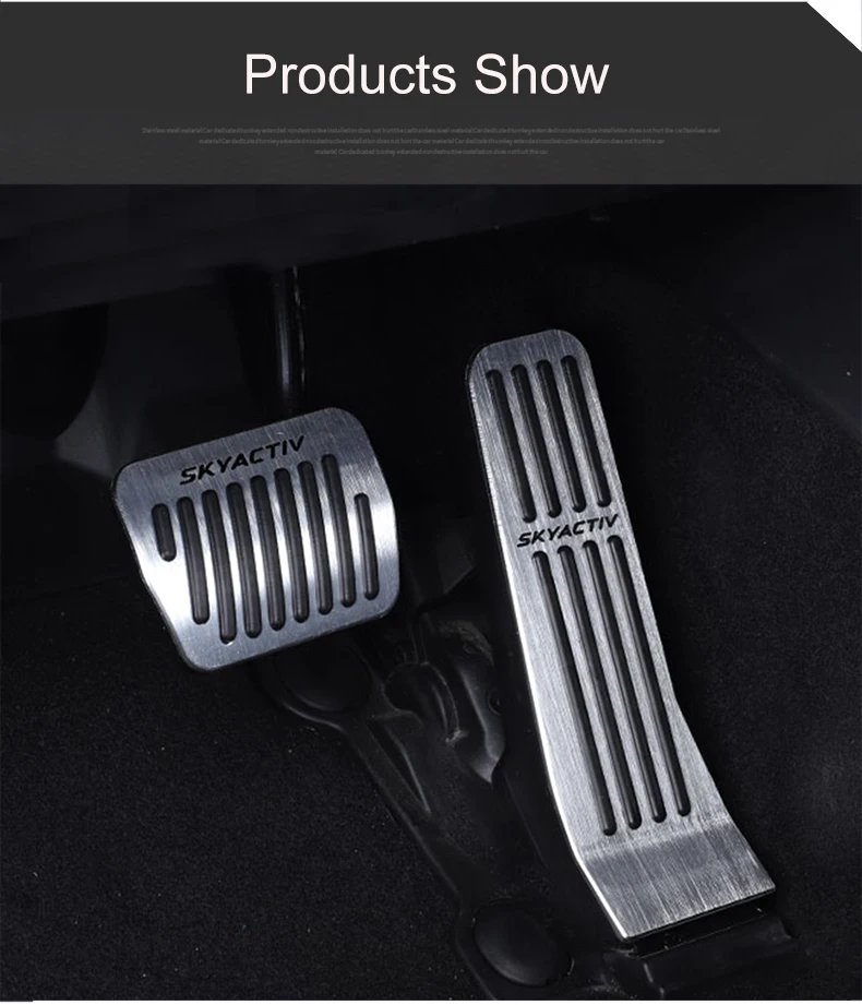 Für Mazda 3 BP CX-30 CX-50 CX-60 MX30 2019 2020 2021 2022 2023 2024 2025 Auto Fußstütze Pedal gaspedal Bremspedale Abdeckung – Detail 9