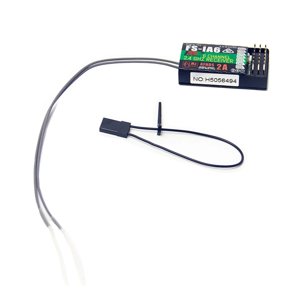 Flysky FS-IA6 FS-IA6B FS-IA10B 6Ch RC 리시버, 2.4G PPM 출력, iBus 포트 호환, Flysky i4 i6 i10 송신기