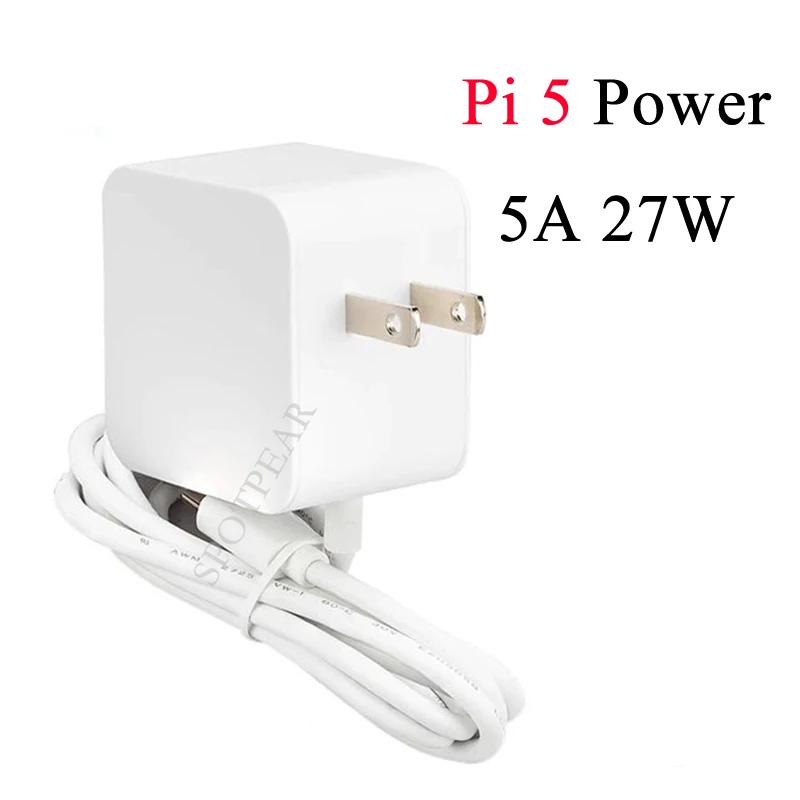 라즈버 파이 5 정품 공식 전원 공급 장치 5V5A PD 전원 27W C타입 USB 전원 - AiExress 7 리뷰후기