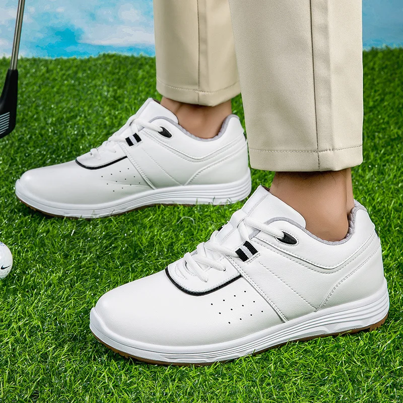 2023 Golf Shoes Men's Professional Golf Fitness Shoes Men's Luxury Walking Shoes Golf Shoes Anti Slip Sports Shoes