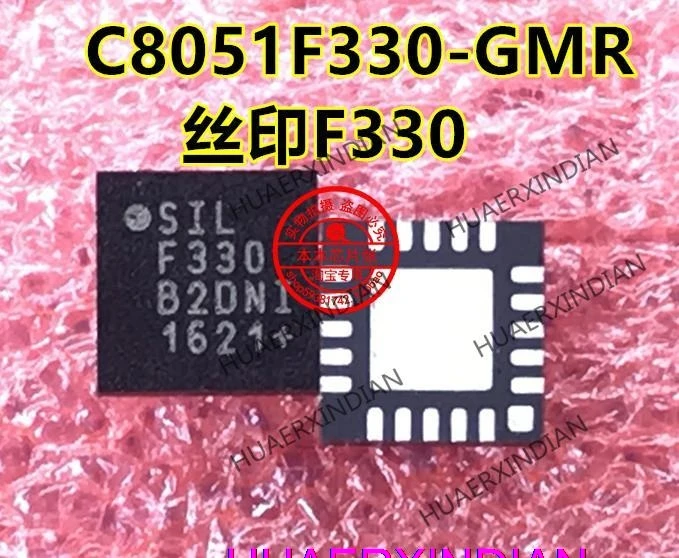 

Новая и оригинальная версия с надписью C8051F330-GMR Printing F330 QFN20, гарантия качества, 1 шт.