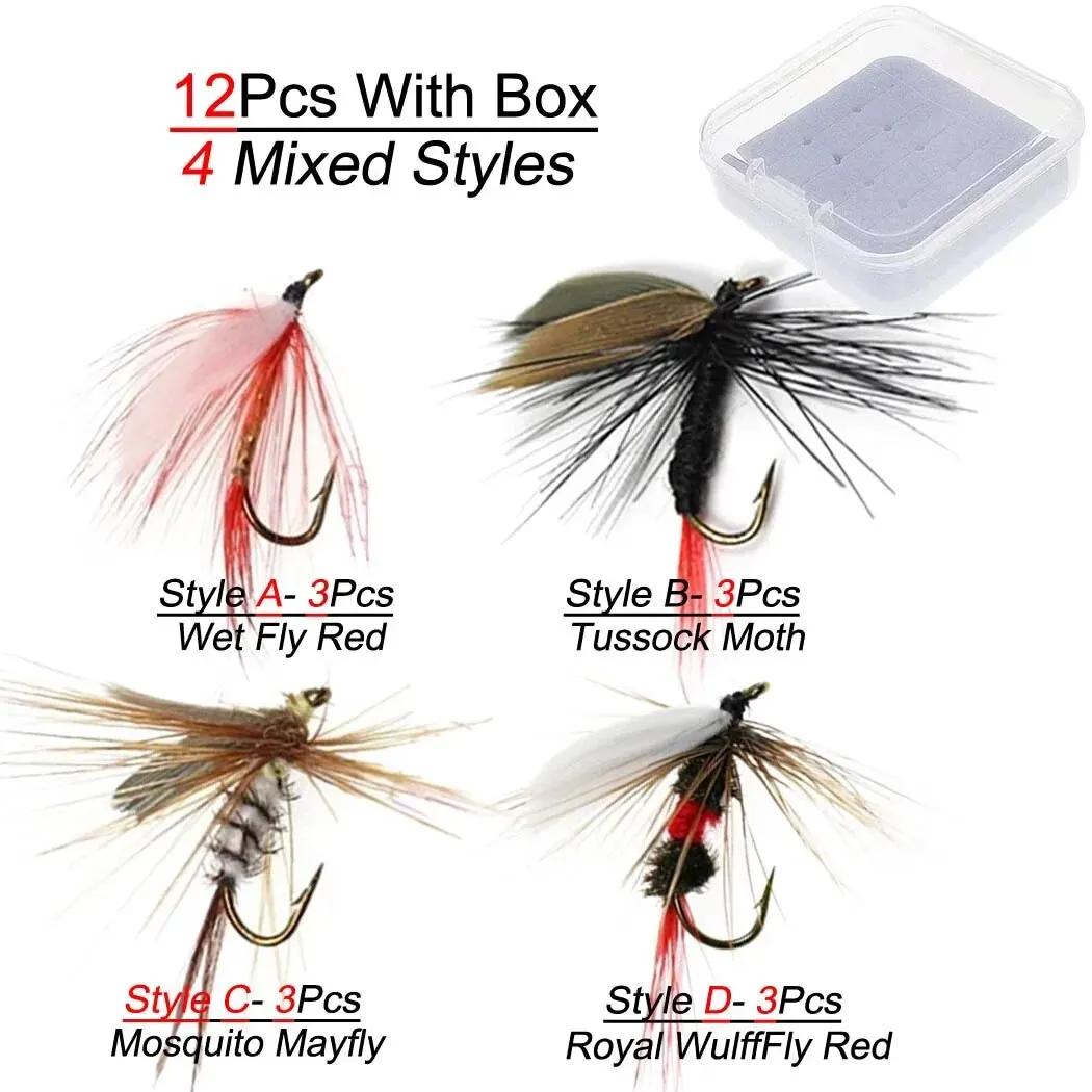 12Pcs-4Mixed Styles