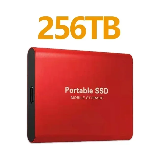 USB3.1 Portable SSD High Speed External Hard Drive for Laptop/Desktop/Mac 128TB