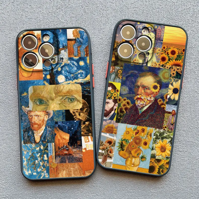 Van Gogh Inspired Artistic Phone Case Cover