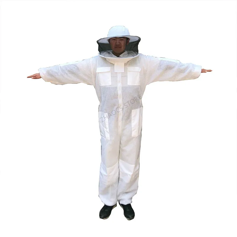 Beekeeping suit 1 set Breathable Apiculture Clothes Bees Accessories