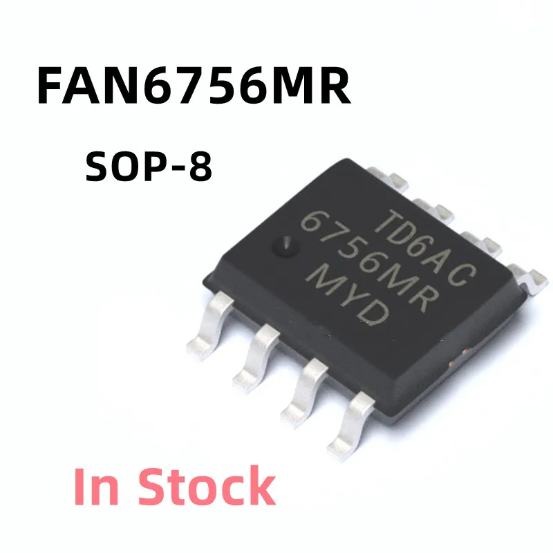 

10 шт./лот FAN6756MR 6756MR FAN6756 SOP-8 ЖК-чип управления питанием