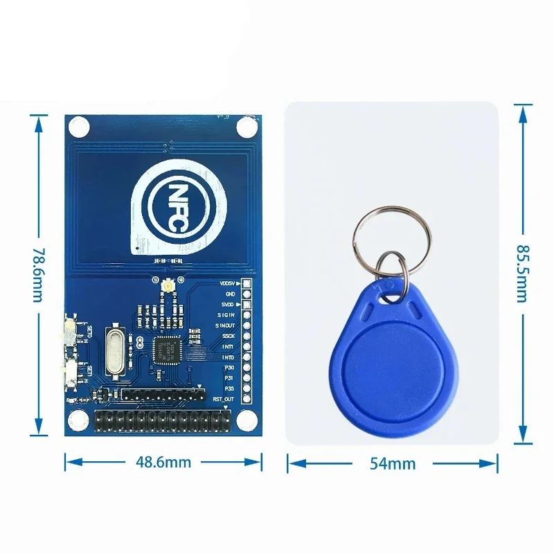 Modulo Nfc Preciso 13.56Mhz Pn532 Compatibile Con Il Modulo Scheda Raspberry Pi /Nfc Per Leggere E Scrivere