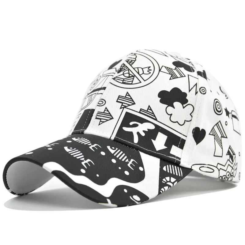 

Baseball Cap Graffiti cap Snapback Hat Sun hat Spring Autumn baseball cap Sport cap Hip Hop Fitted Cap Hats For Men Women