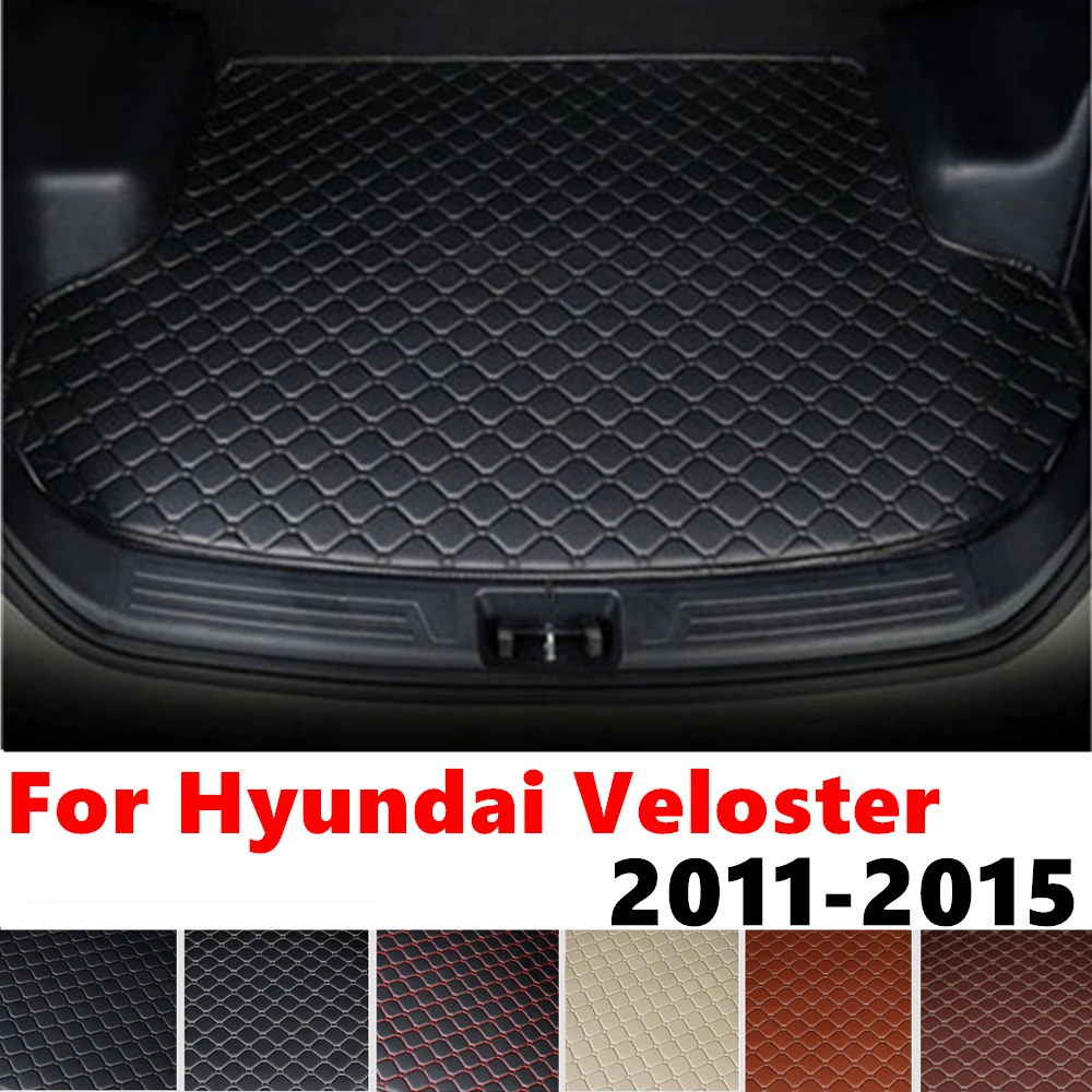 

Коврик для багажника автомобиля для Hyundai Veloster 2015, 2014, 2013-2011, задний коврик для груза, аксессуары для интерьера, поднос для багажника, коврик для багажа