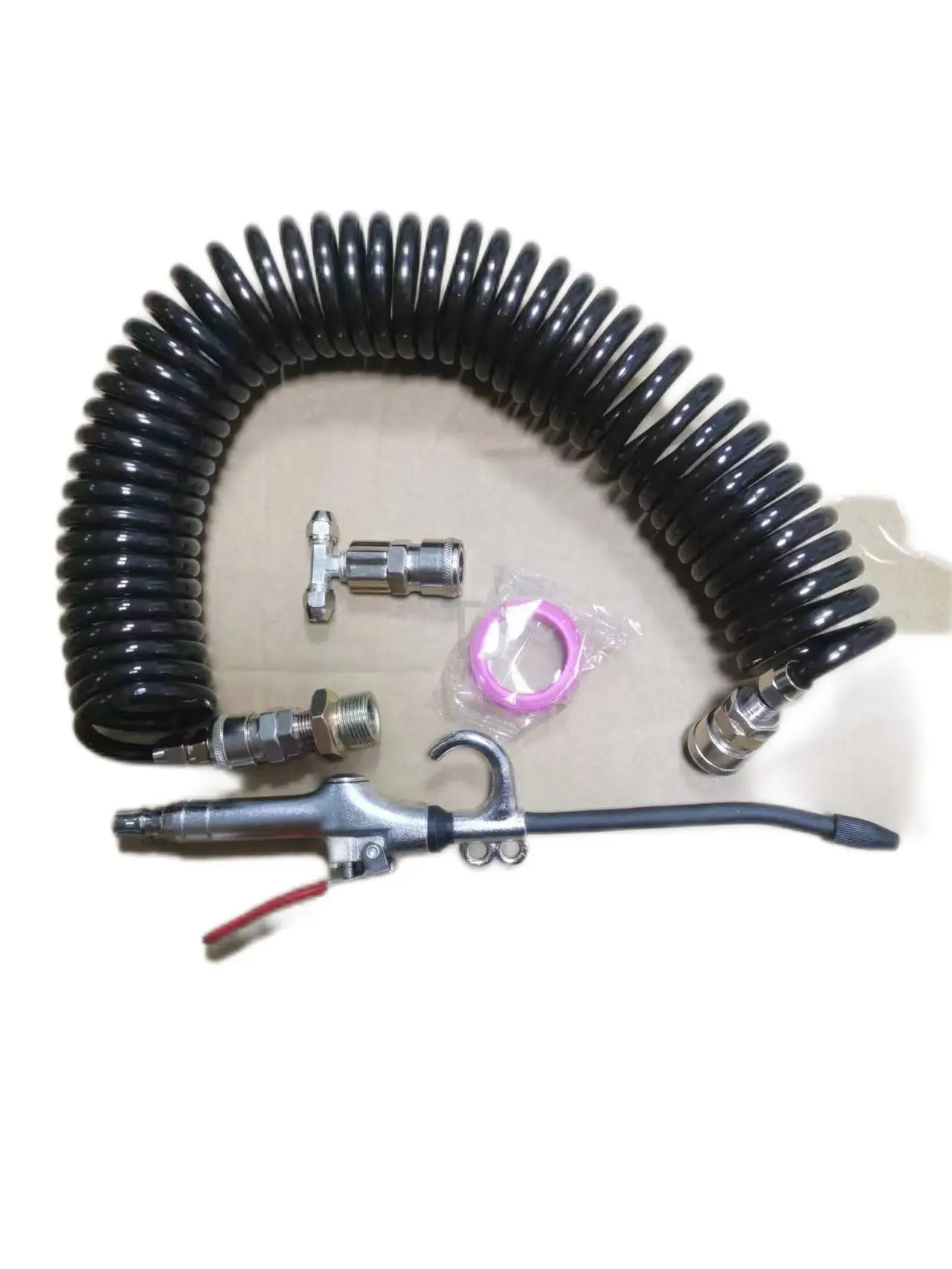 Suitable Volvo Scania Man Daf Mercedes -Benz Truck Dust Blows Tool Set Hose Air Kit Air Can Seat Trachea Connecting truck dust blow tool
