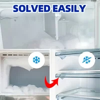 Spray de fusion de glace et de dégivreur, solution de fusion de glace à action rapide pour réfrigérateurs et congélateurs, agent de dégivrage efficace, essentiel pour la maison 5