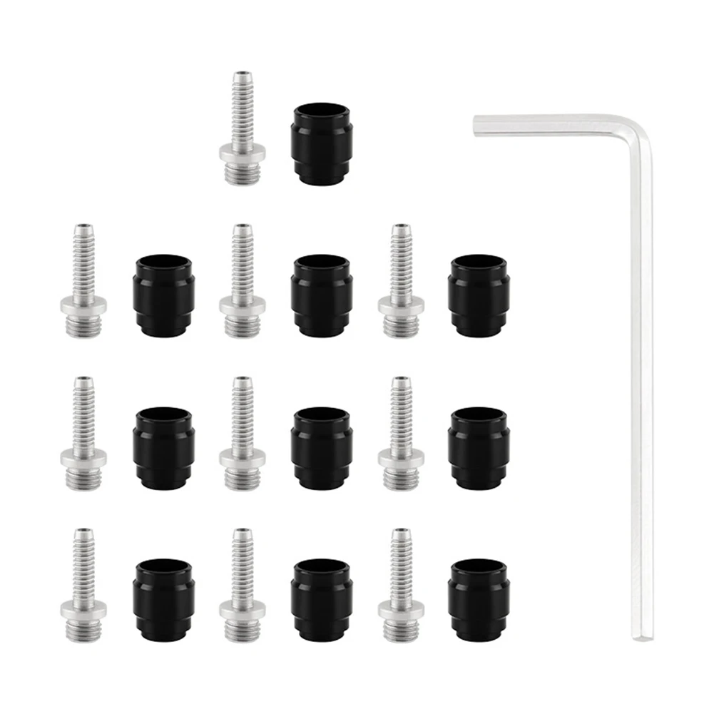 Hose Fitting Kit Hose Fitting Kit 10pcs Olive 10pcs Insert With Wrench For SRAM Hydraulic Brakes Hose Fitting Kit Cycling Parts