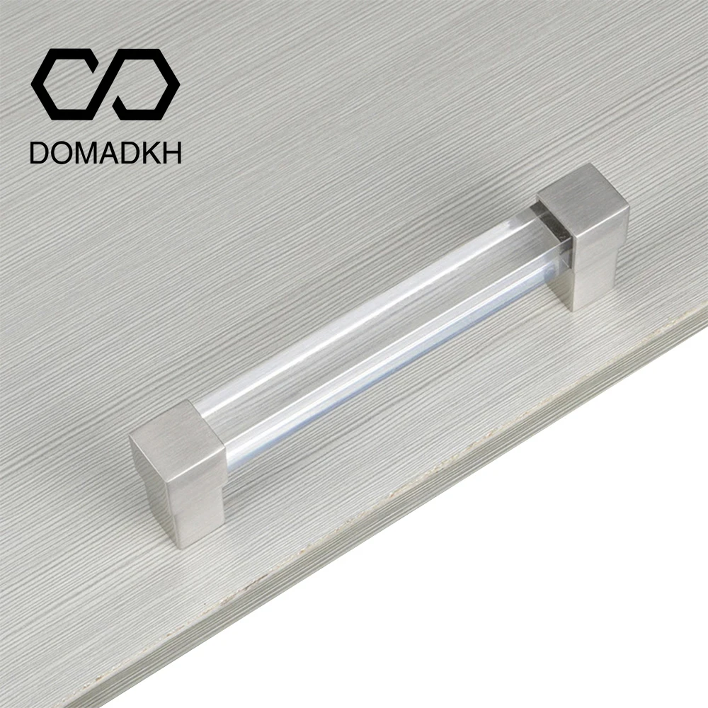 Maniglie Per Mobili Moderne In Lega Di Zinco - 6 Pezzi Con Viti - Distanza Fori 64, 96, 128 Mm - Per Armadi, Cassetti, Cucine E Comò