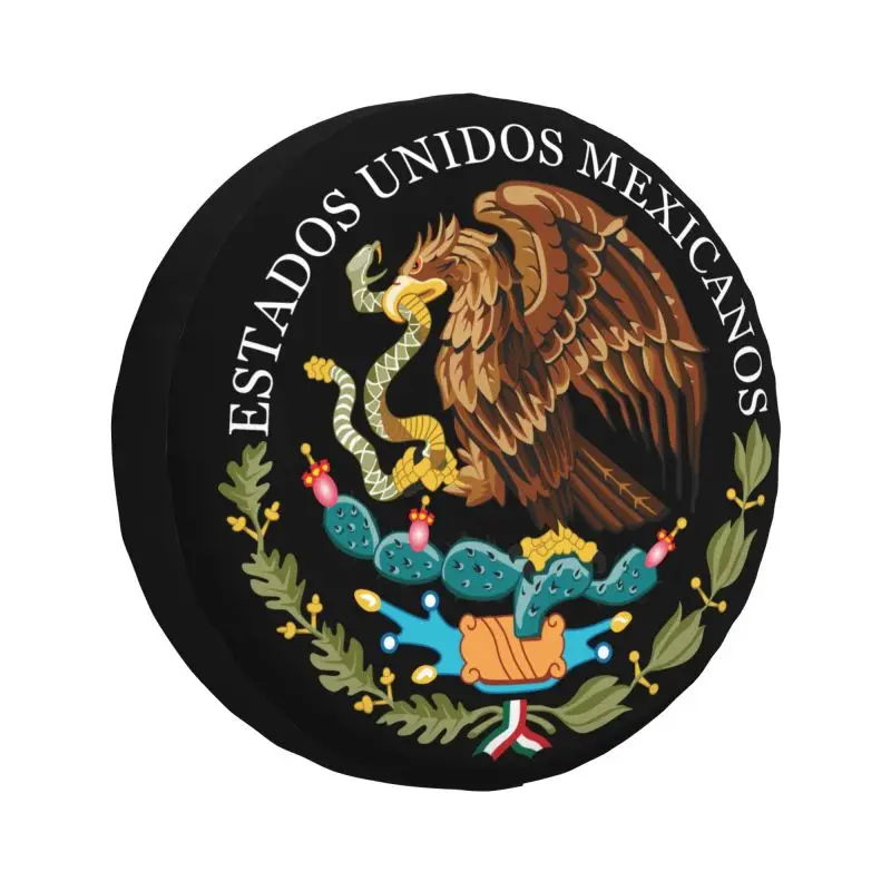 

Герб Мексики, запасная крышка для шин Suzuki Mitsubish, Мексиканский Флаг, герметичный внедорожник RV 4WD, аксессуары для автомобиля