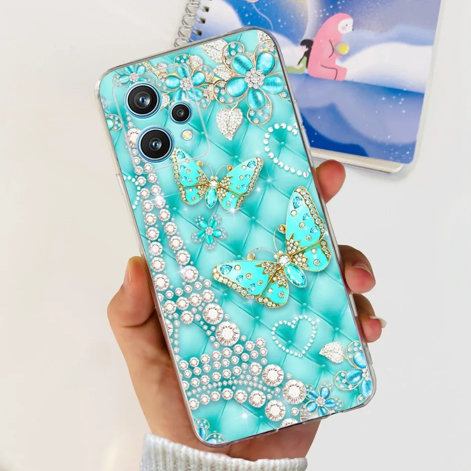 Fashion Flower Silicone Soft TPU Bumper Phone Case