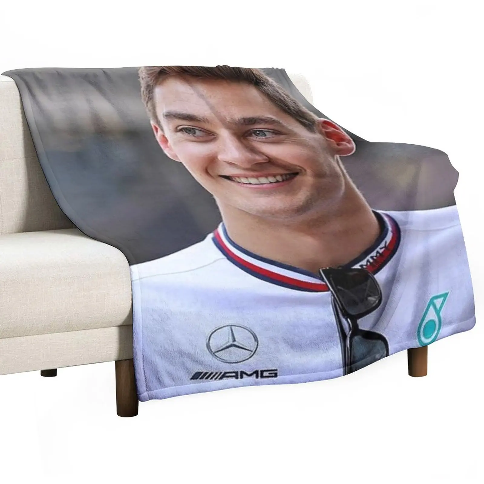 

George Russell Throw Blanket Large Blanket Flannels Blanket Extra Large Throw Blanket Sofa Throw Blanket