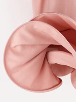 Women Mermaid Skirt High Waist Pink Trumpet Flare Fishtail Sheath Stylish Ruffles Elegant Party Event Elastic Classy Jupes Falad - Image 3