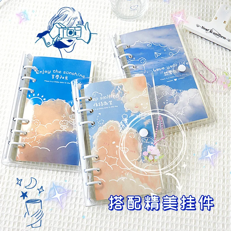 Gulate紙の収納コラージュノートブックかわいいノートブック
