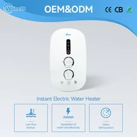 Chauffe-eau électrique instantané sans réservoir à faible consommation CE pour maison, camping-car, voiture, avec pompe DC, pour douche et bain 6