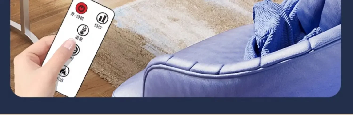 S2d20645e3ab54a6db04ae9352958f02ev 220V fireplace heater, household electric heater, living room, bedroom, fast heating and energy-saving heater Mallzona