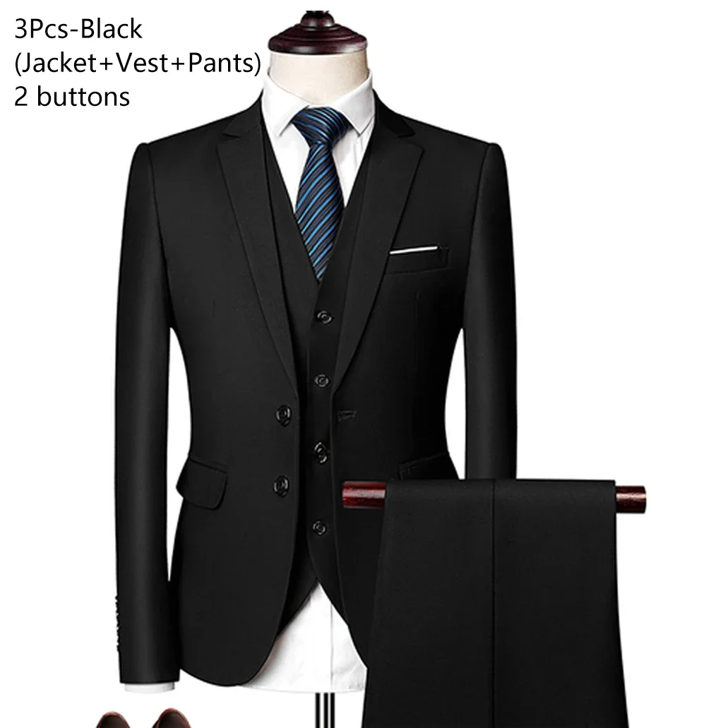2 button black