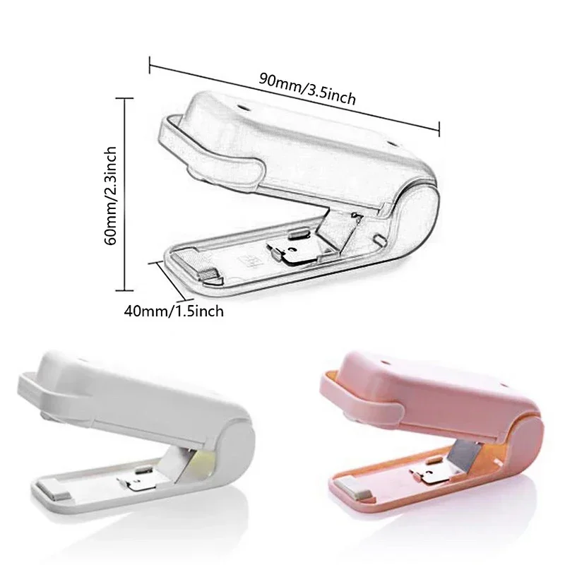 Mini Heat Bag Sealing Machine Package Sealer Bags Thermal Plastic Food Bag Closure Portable Sealer Packing Kitchen Special Tools bag sealer