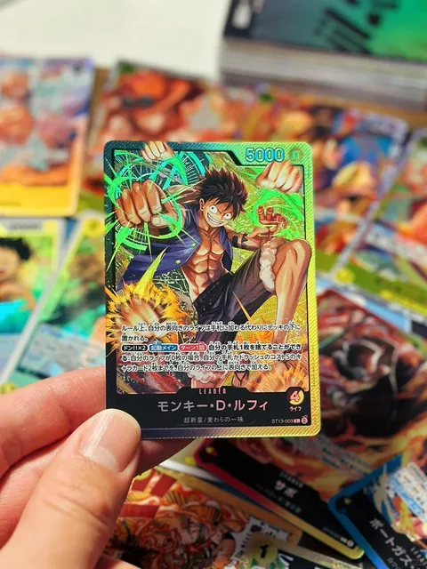 Anime One Piece Japanese Bandai OPCG Trading Card Game ST13