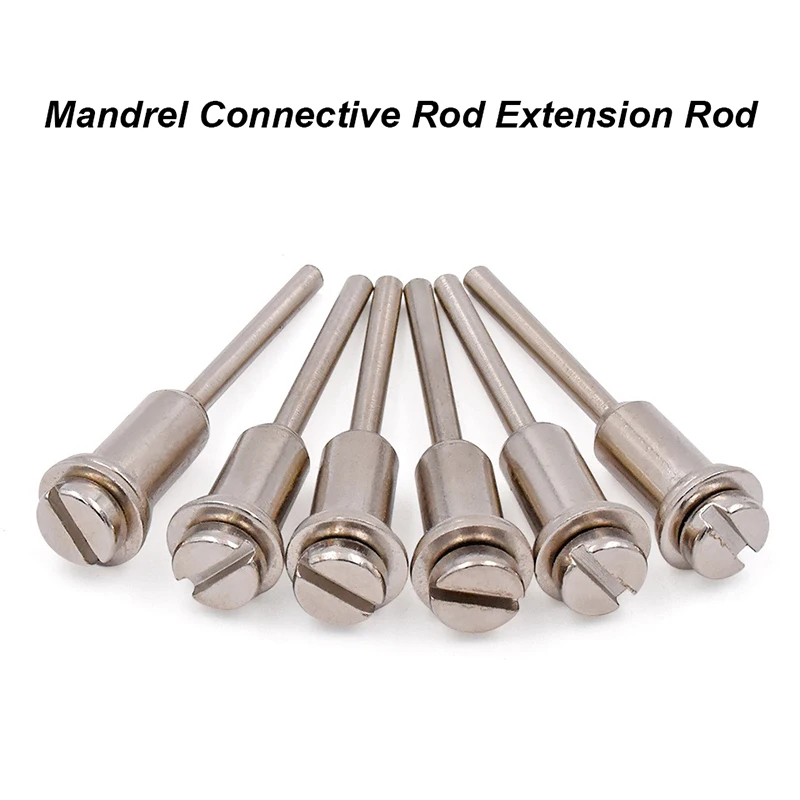 

3/6MM Mandrel Connective Rod Extension Rod For Mini Saw Blade Power Tools Saw Blade Cutting Disc Connective Extension Rod