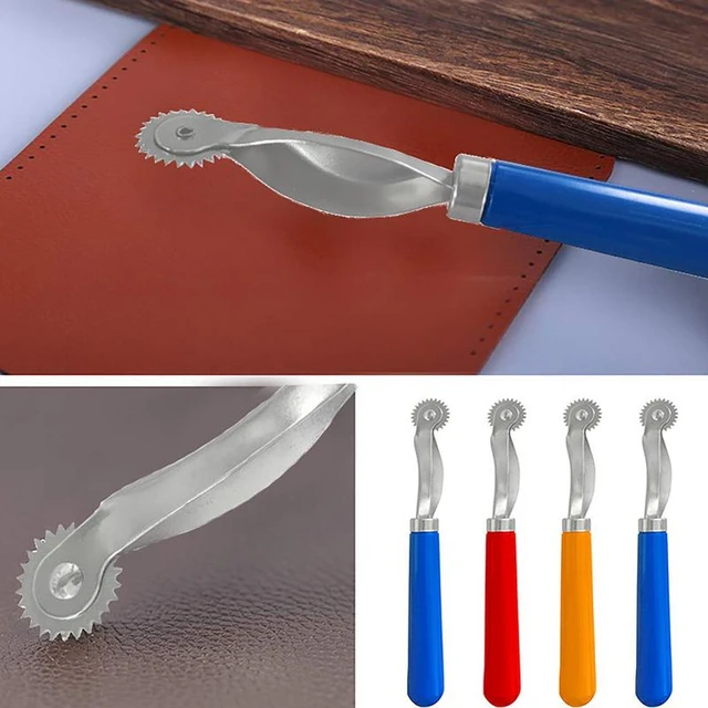 Tracing Wheel Sewing, Stainless Steel Roller Long Lasting Paper Perforator  Tool Comfortable Feel for Leather for Paper for Cloth