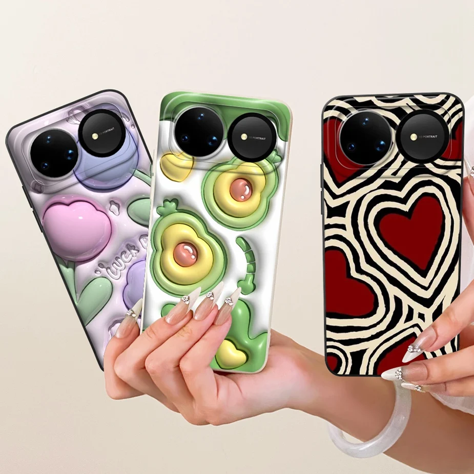 Cute Panda Duck Cartoon Soft Silicone Case