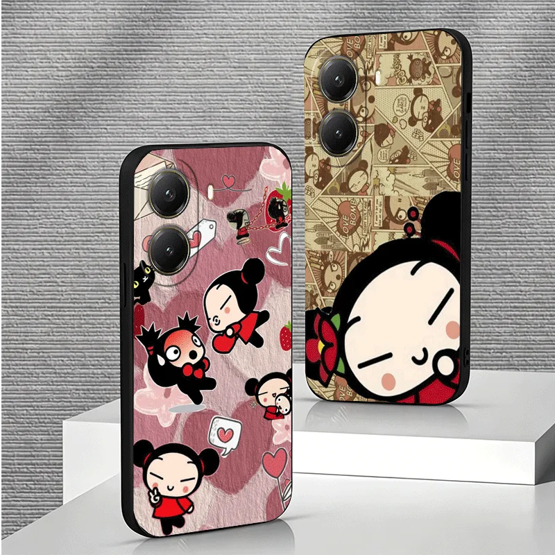 Cute Cartoon Character Soft Phone Case - Durable and Stylish Protection