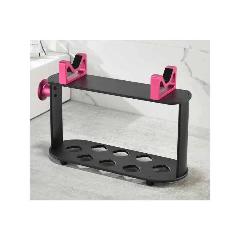 

Storage Holder for Dyson Airwrap Styler 8-Holes Countertop Bracket Organizer Stand for Hair Curling Iron Wand Barrels Brushes