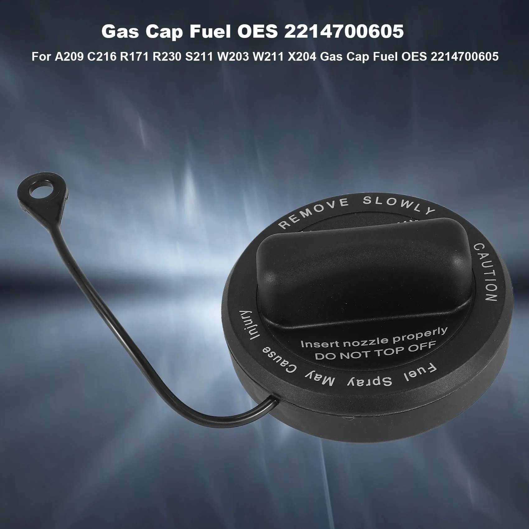 메르세데스 A209 C216 R171 R230 S211 W203 W211 X204 용 가스 캡 연료 OES 2214700605