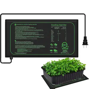 LERWAY Tapis Chauffant pour Plantes Imperméable Serre de Germination  Accélère la Germination des Graines, Coussin de Chauffrage pour Reptile et  Amphibien, 21/30 Watts, 52 × 25 cm (1 Pièce - 21W) : : Jardin